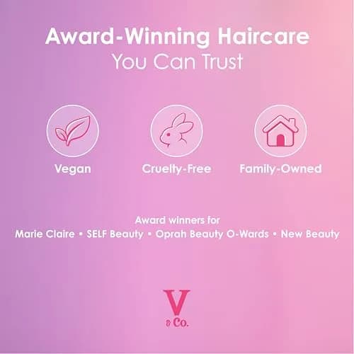 V&CO Curly Pop Curl Defining Mousse – Curl Mousse for Curly Hair, Moisturizing & Anti Frizz, 7 oz | Vegan, Cruelty-Free thumbnail 5