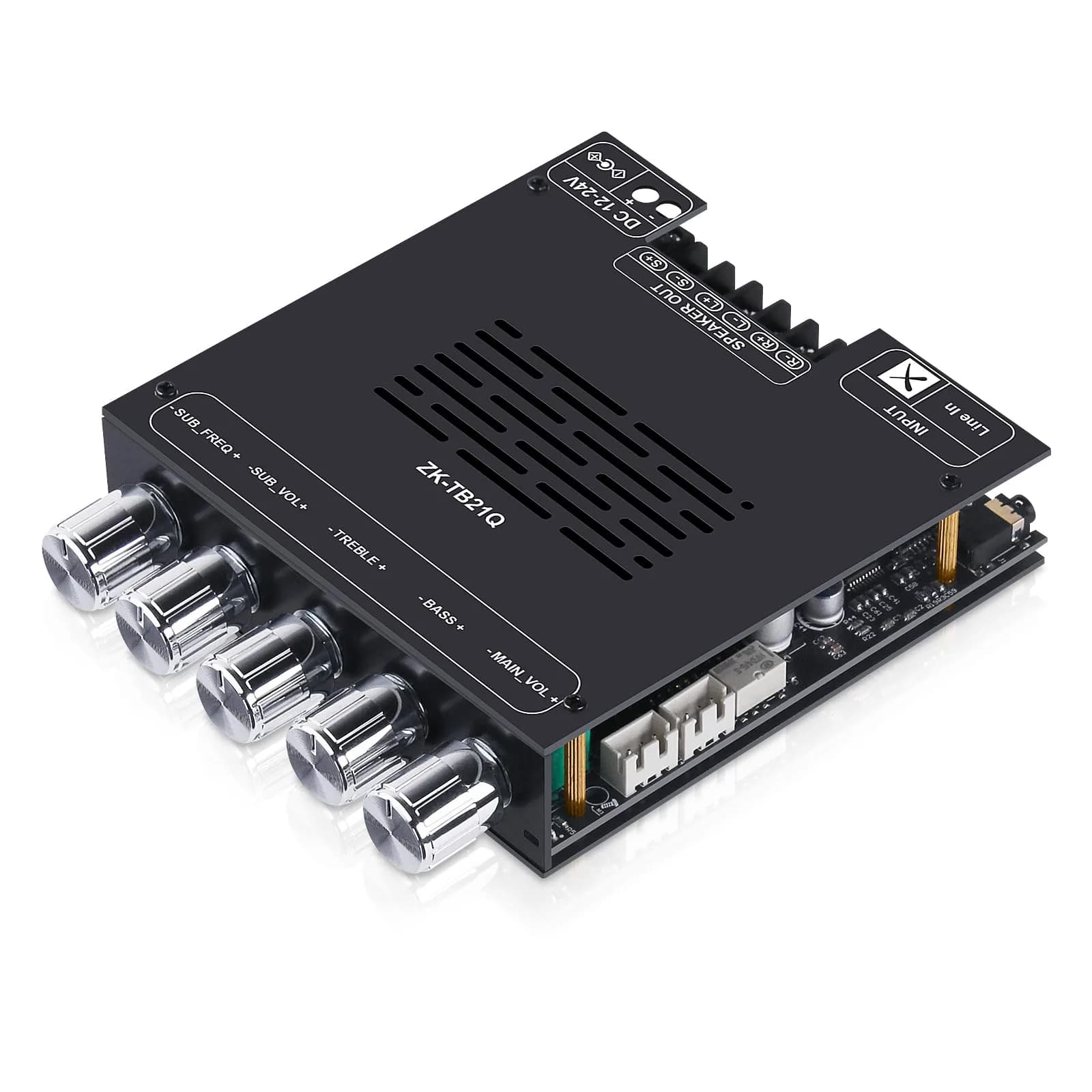 ARRAROWN ZK-TB21Q Bluetooth 5.1 HiFi Audio Amplifier Board 50W*2+100W | Support for DIY Audio Projects - main product image
