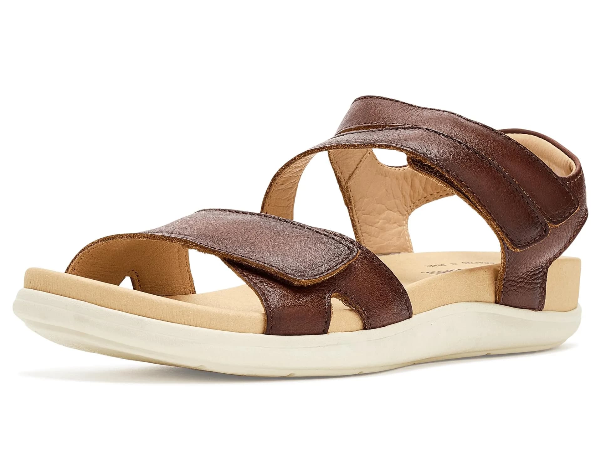 Samuel Hubbard Womens Capri Sandals 10 Wide | Soft Leather, Platform Support, Made in Brazil - main product image