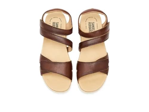 Samuel Hubbard Womens Capri Sandals 10 Wide | Soft Leather, Platform Support, Made in Brazil thumbnail 2