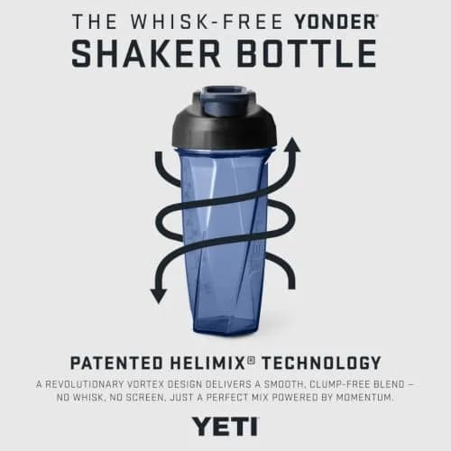 YETI Yonder Helimix Vortex Blender Shaker Bottle 20oz | Leakproof, Dishwasher Safe, USA Made thumbnail 2