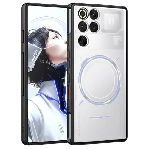 Cresee Matte Translucent Case for Red Magic 11 Pro/11S Pro | Shockproof TPU Bumper, Hybrid PC Back, Fingerprint-Resistant thumbnail 1