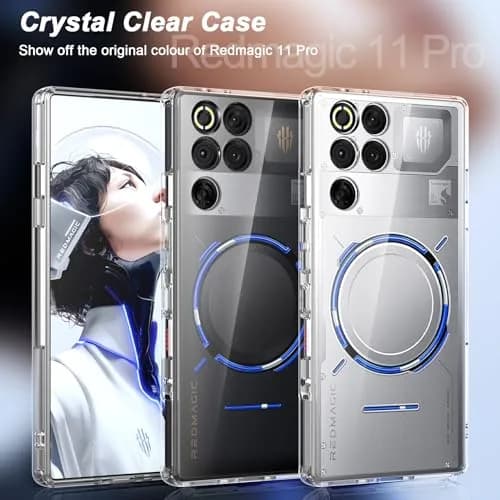 Foluu Slim Fit Case for ZTE Nubia Red Magic 11 Pro/11 Pro+ 2025 | Clear Protective Case thumbnail 6