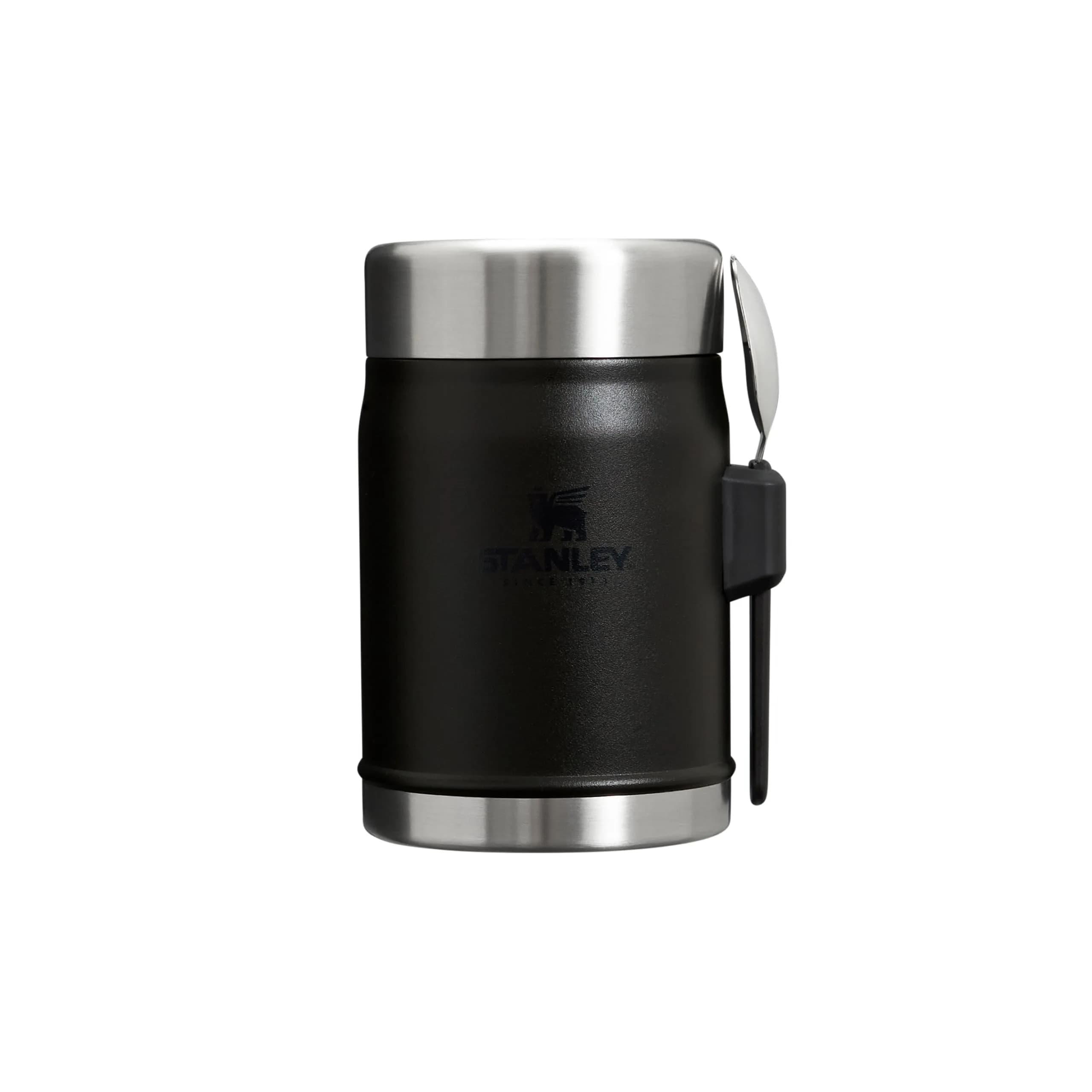 STANLEY Food Storage Container with Spork 0.4L | Leakproof, Insulated, Durable Stainless Steel