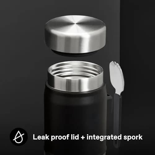 STANLEY Food Storage Container with Spork 0.4L | Leakproof, Insulated, Durable Stainless Steel thumbnail 5