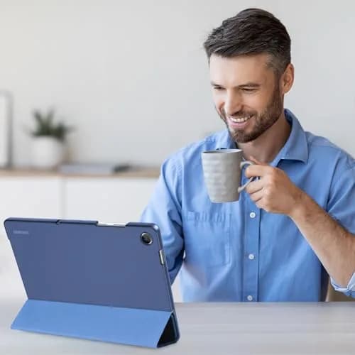 ProCase Galaxy Tab A11+/A9+ 11” Slim Case Dark Blue | Auto Sleep Wake Support thumbnail 7