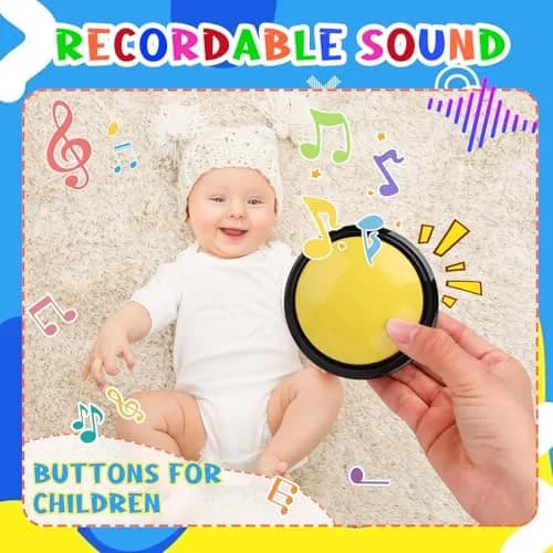 Ovveroche Recordable Answer Buzzers 10-Pack | Game Show Buttons for Training & Fun thumbnail 7