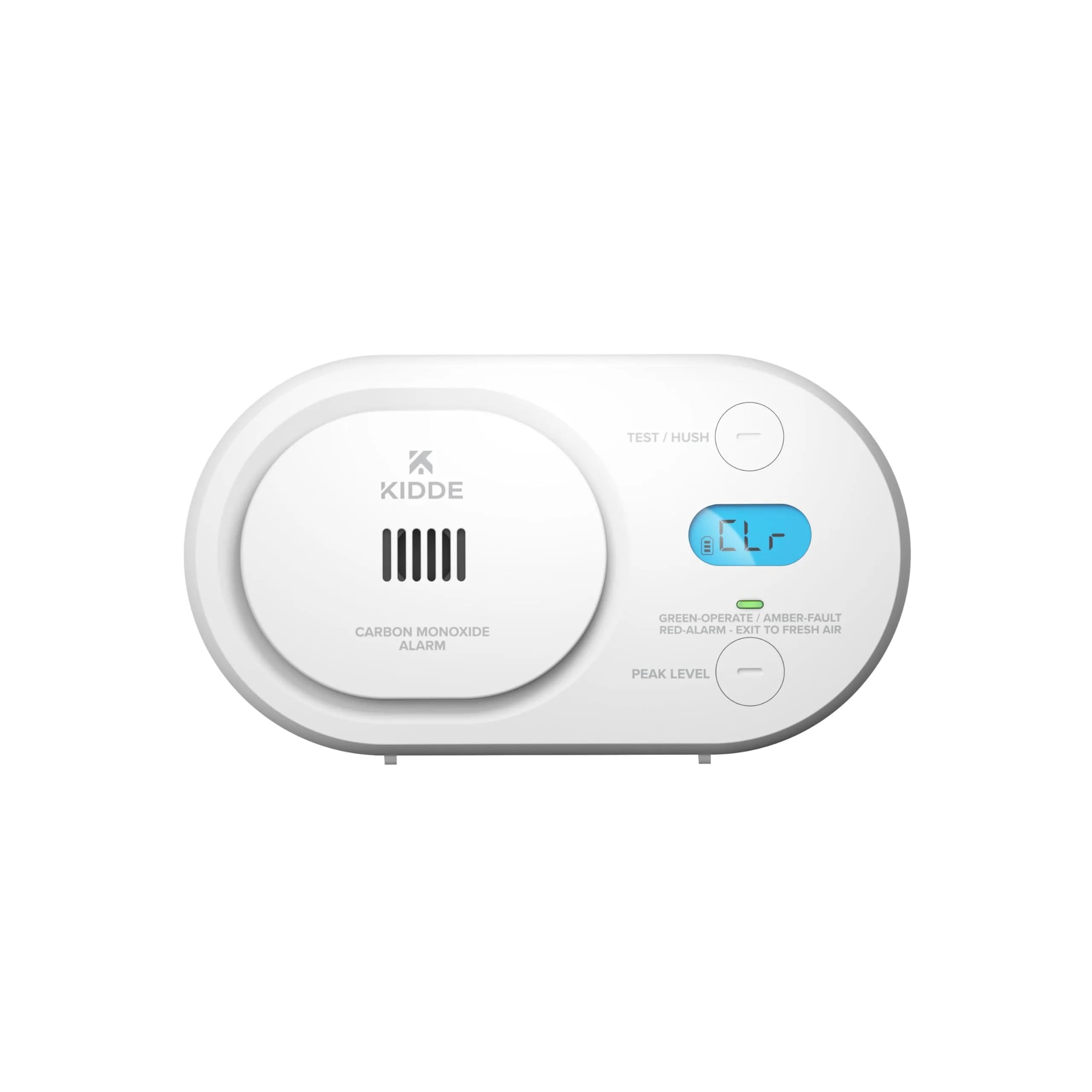 Kidde COBD Carbon Monoxide Detector | Battery-Powered, Digital Display, 85 dB Alarm