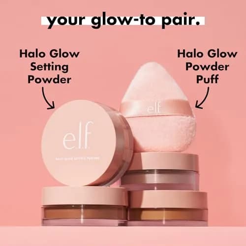 e.l.f. Halo Glow Soft Focus Setting Powder Deep/Rich | Vegan & Cruelty-Free Loose Powder for Soft Glow thumbnail 9