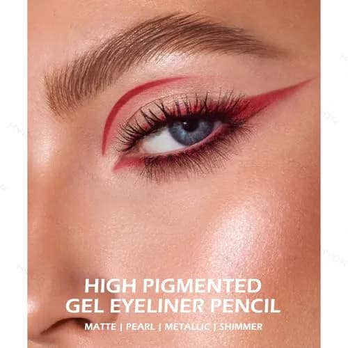 Ownest 3 Colors Gel Eyeliner Pencil Kit | Matte & Shimmer Pink Eyeliner for Women thumbnail 4
