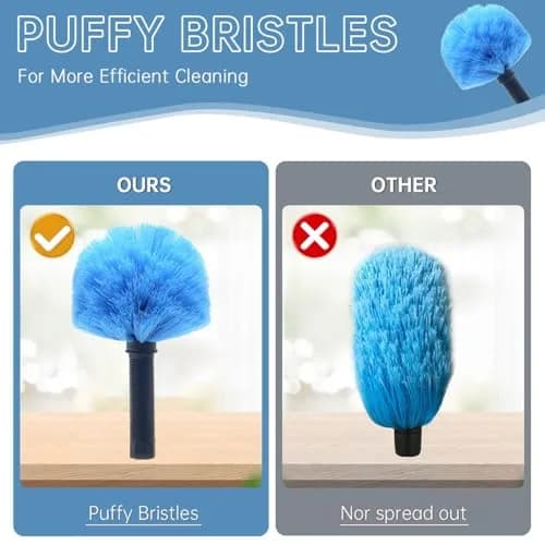 MAYKI Cobweb Duster Head Brush with Universal Threading | Attaches to Standard Poles thumbnail 5