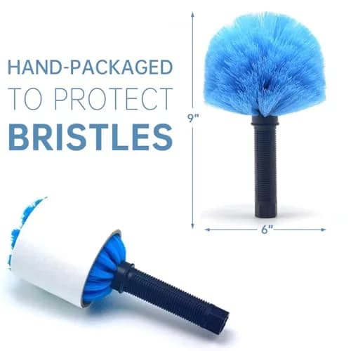 MAYKI Cobweb Duster Head Brush with Universal Threading | Attaches to Standard Poles thumbnail 2