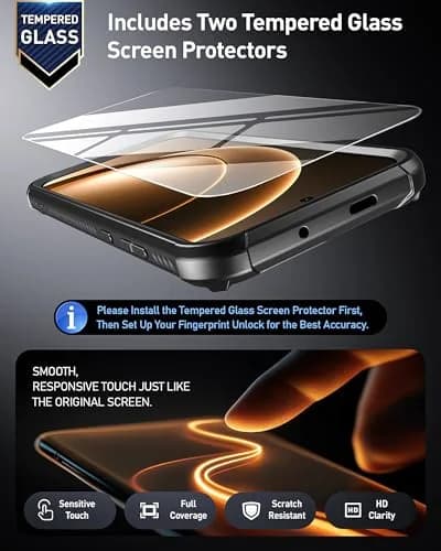 Poetic Guardian Case for OnePlus 15 5G with 2 Screen Protectors | Magsafe Compatible, Full Body Shockproof Clear Cover thumbnail 6