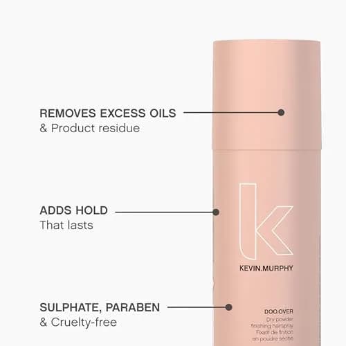 KEVIN.MURPHY DOO.OVER Dry Powder Finishing Hair Spray, 8.5 fl oz, 2-Pack | Natural Movement & Hold for All Hair Types thumbnail 4