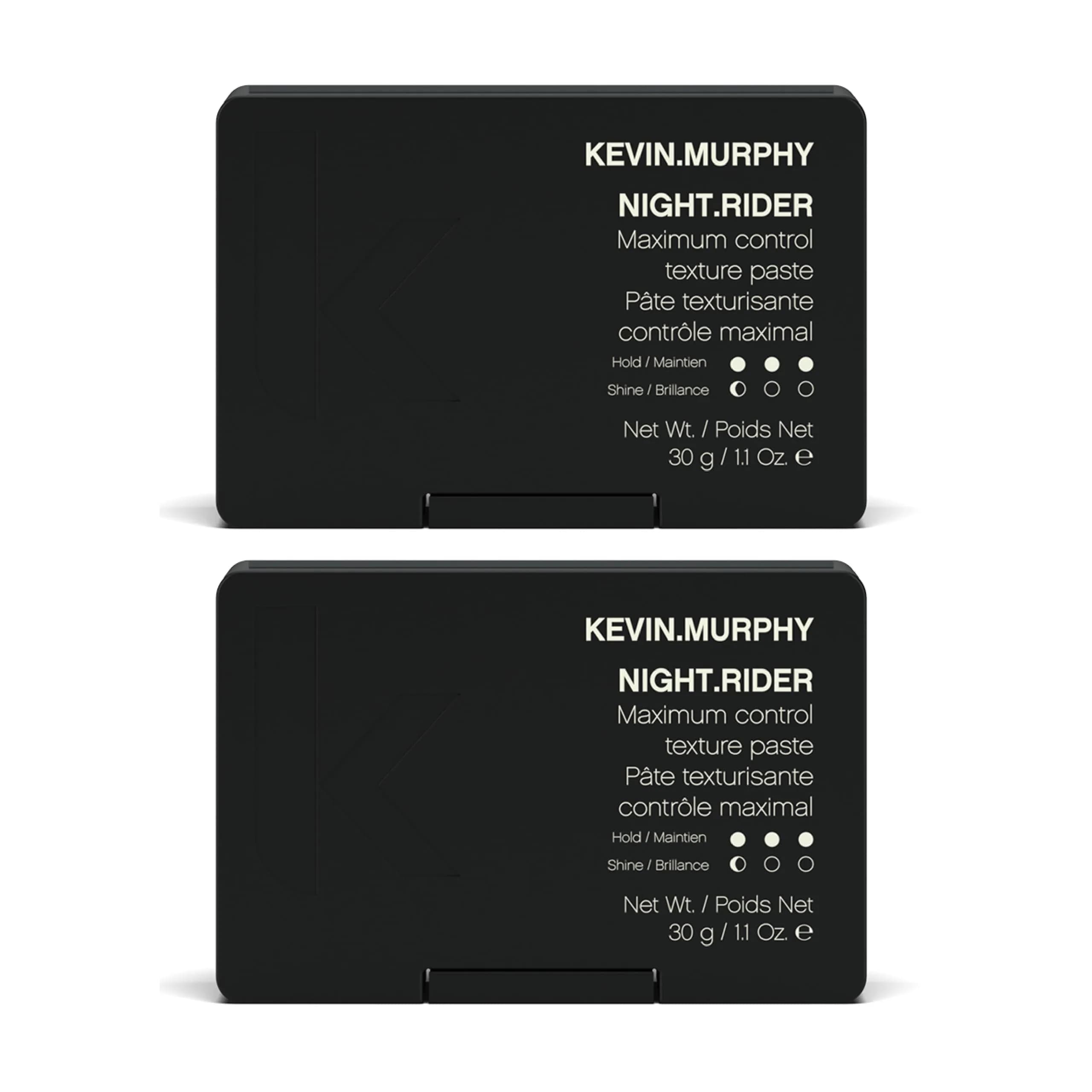KEVIN.MURPHY NIGHT.RIDER Strong Hold Hair Moulding Paste 177ml (7 Fl Oz) | Matte Texture & Separation — 1.1 Fl Oz