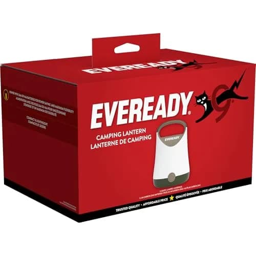 Eveready LED Camping Lantern X-250 (2-Pack) | 250 Lumens, 100-Hour Runtime, Water-Resistant thumbnail 7