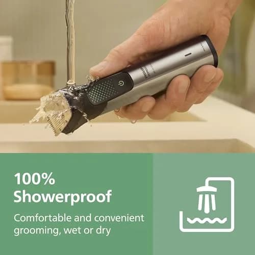 Philips Norelco All-in-One 9000 Trimmer MG9580/40 | 25 Attachments, 6-Hour Runtime, Showerproof thumbnail 8