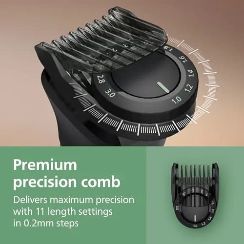 Philips Norelco All-in-One 9000 Series Trimmer MG9575/49 | 23-in-1 Face, Hair & Body Grooming, Steel Blades, 6-Hr Runtime thumbnail 5