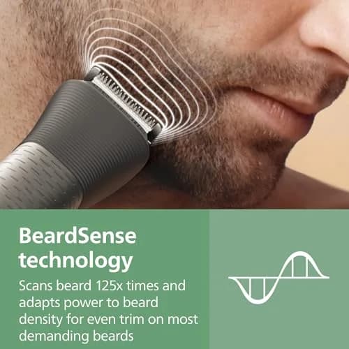 Philips Norelco All-in-One 9000 Series Trimmer MG9575/49 | 23-in-1 Face, Hair & Body Grooming, Steel Blades, 6-Hr Runtime thumbnail 6