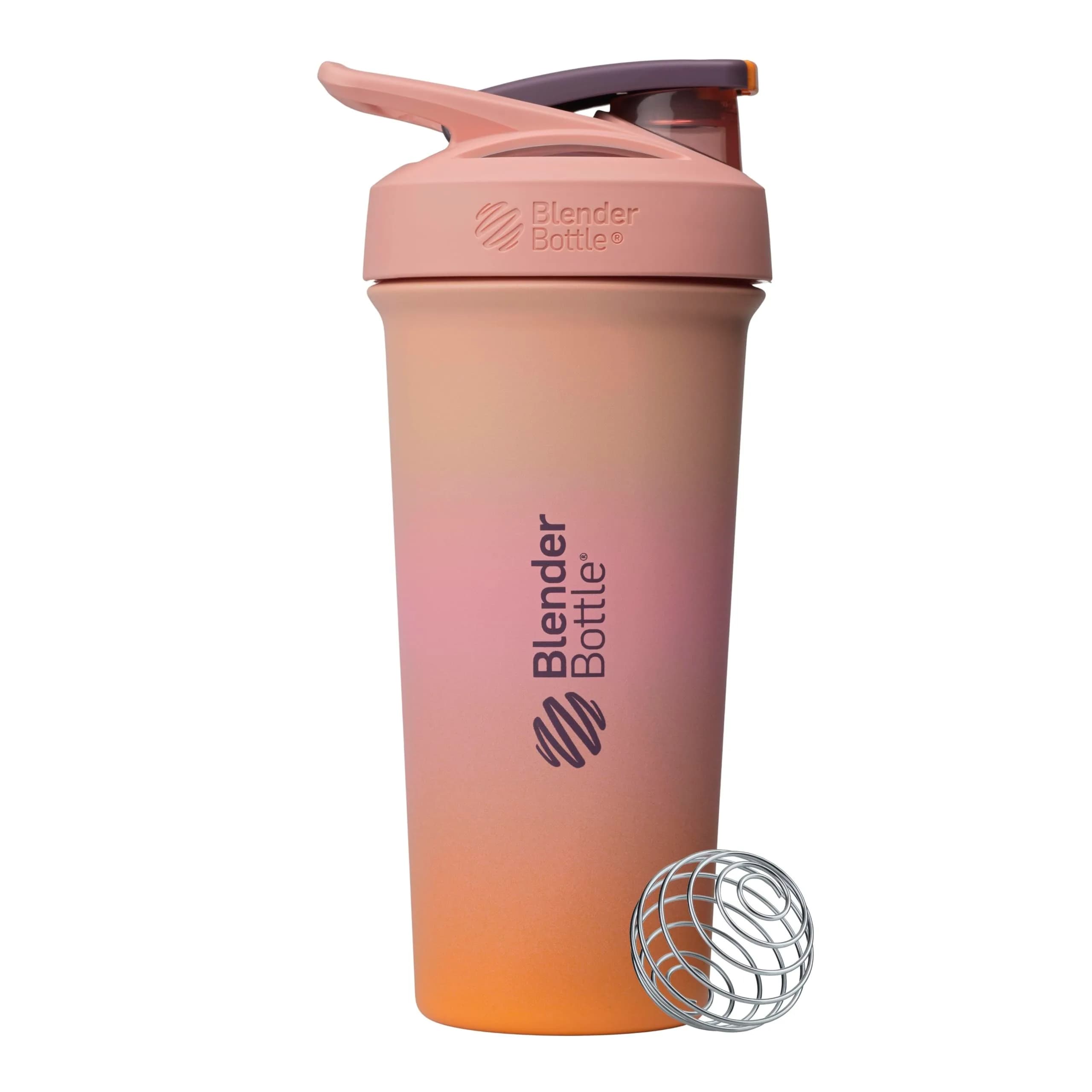 BlenderBottle Sport Sleek Stainless Steel Shaker Bottle 739ml (25 oz) | Double-Wall Insulated for 24 Hours