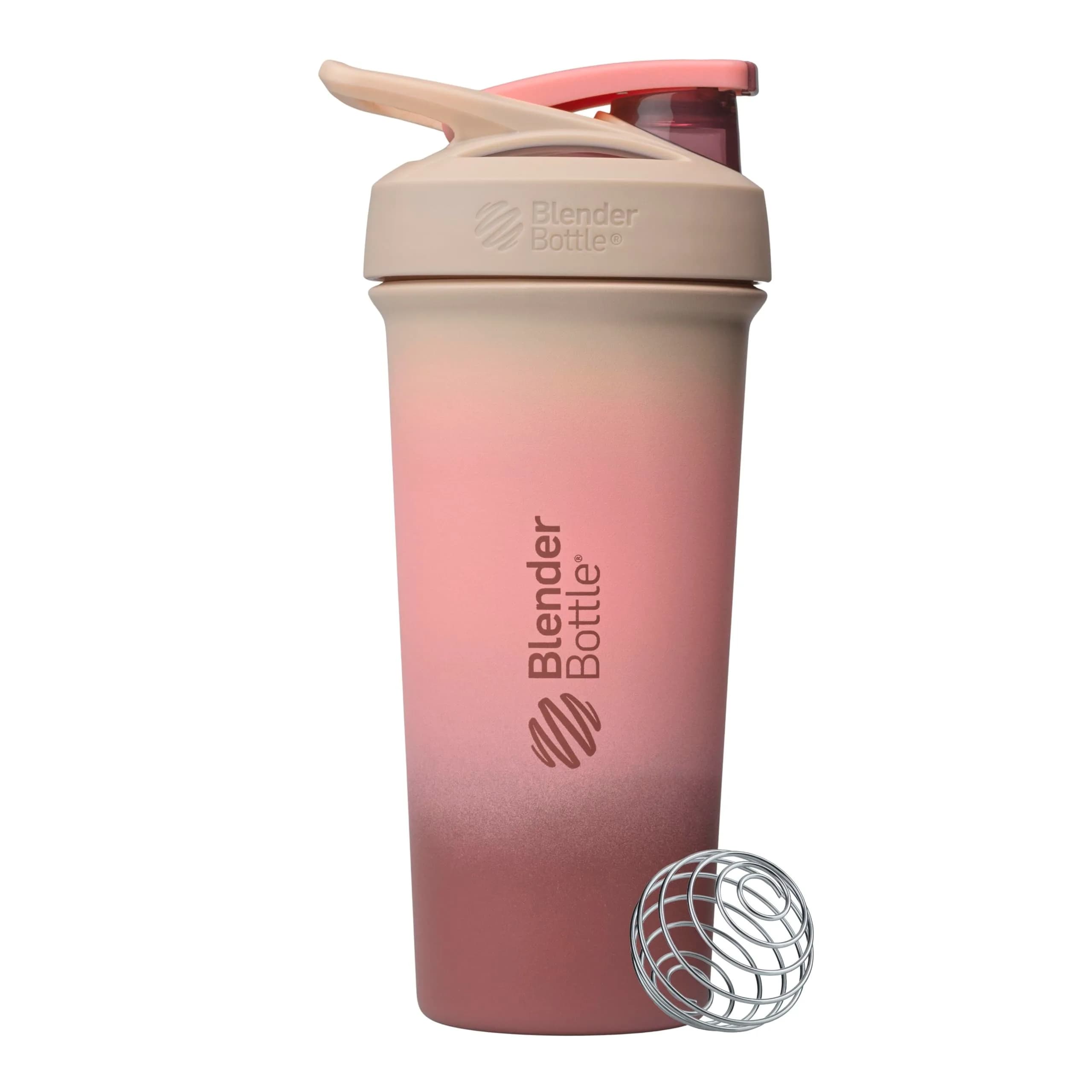 BlenderBottle Sport Sleek Stainless Steel Shaker Bottle 739ml (25 oz) | Insulated for 24 Hours - main product image