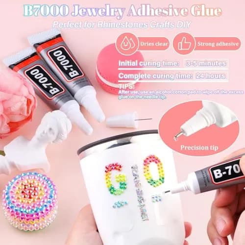BELLEBOOST 50000Pcs 40 Colors Jelly Rhinestones | 3mm Multicolor Resin Flatback Gems for Nail Art & Crafts thumbnail 4