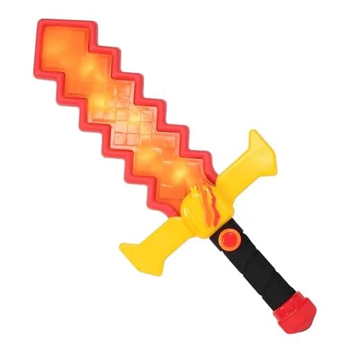 Prestonplayz PlebSlayer Sword 16in Light-Up Kids Role Play Toy with Lights, Unisex, Ages 5+ | Gaming Adventure Sword thumbnail 4