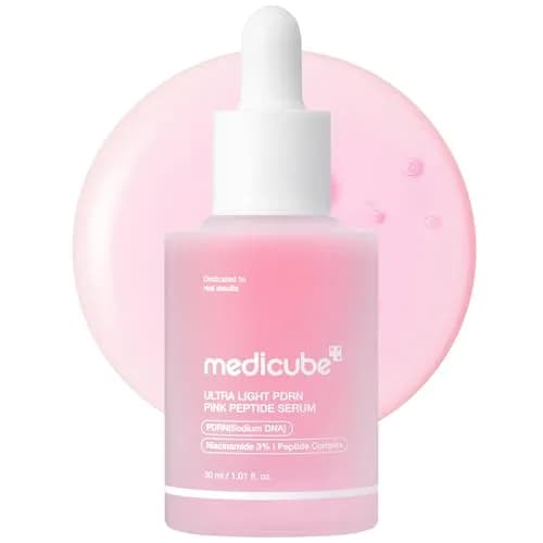 medicube PDRN Pink Peptide Serum with Salmon DNA 30ml (1.01 fl. Oz) | Hydrating & Glow-Enhancing thumbnail 1
