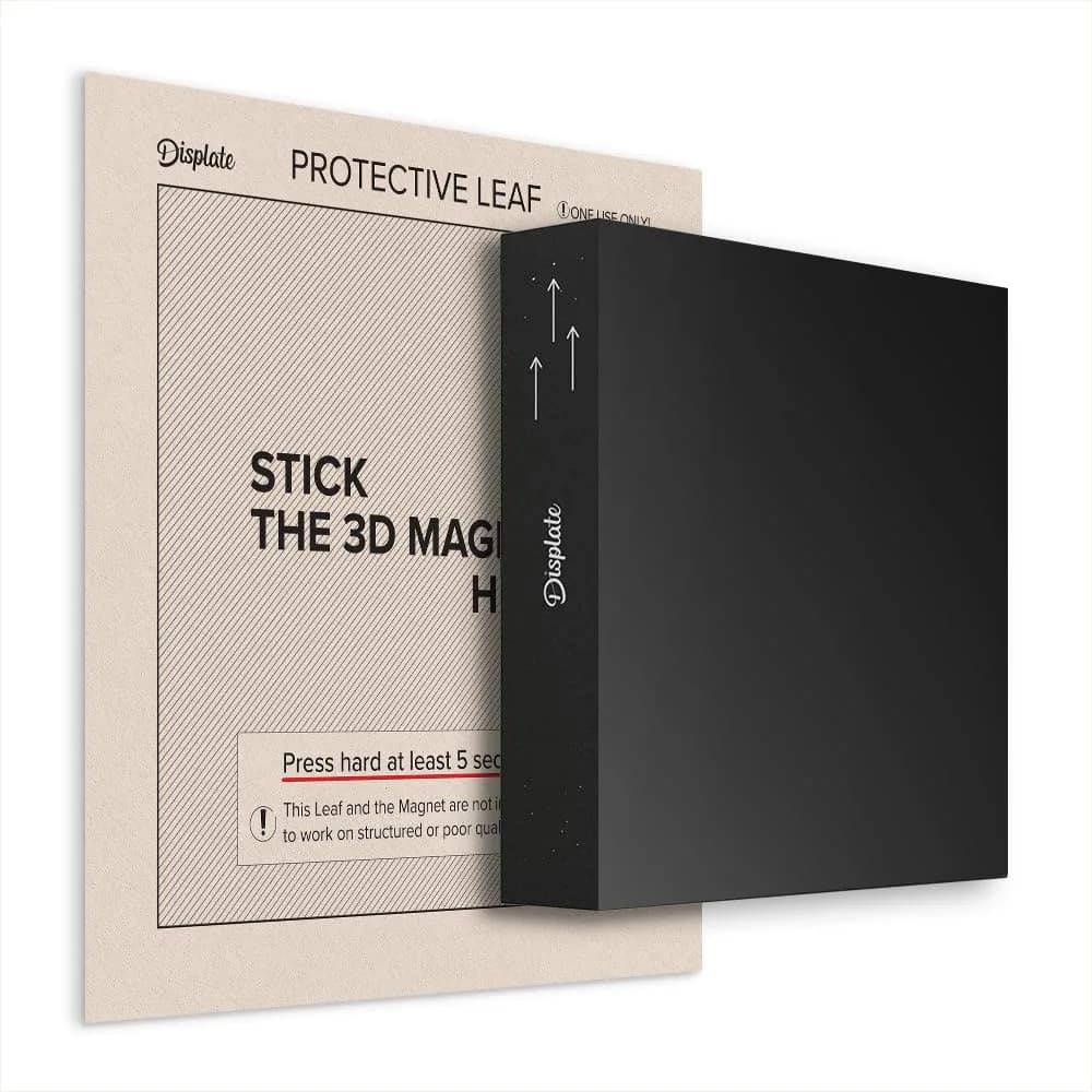 Displate Magnetic Wall Mount Kit for Hanging Pictures | Damage-Free Metal Poster Mounting Solution