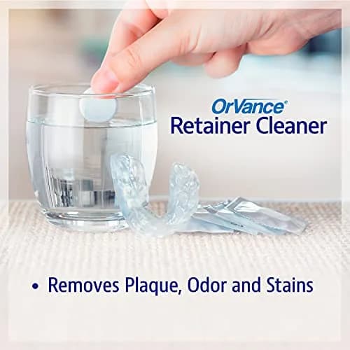ORVANCE Retainer Cleaner Tablets 112 Count | Cleans Aligners & Guards Twice Weekly | 1 Year Supply thumbnail 5
