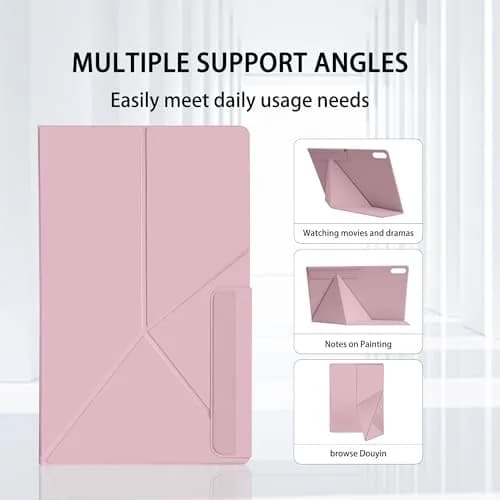 GUODONGMEI Magnetic Case for Samsung Galaxy S11 Ultra 14.6" | Auto Wake/Sleep Pink thumbnail 3