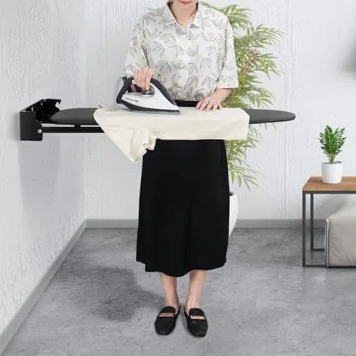 Duwee Wall Mounted Ironing Board 93cm (36") | Space-Saving Foldable Design for Apartments thumbnail 6