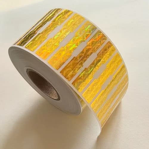 TLK&FBB Tamper Proof Hologram Stickers 5000pcs (5cm x 1cm) | High Security Void Seal Labels thumbnail 1