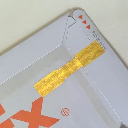 TLK&FBB Tamper Proof Hologram Stickers 5000pcs (5cm x 1cm) | High Security Void Seal Labels thumbnail 3