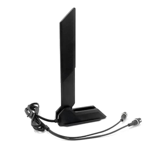 Zahara Tri Band WiFi 7 Antenna with Magnetic Base | 9dBi Gain, 32.2 Inch Cables, 2.4/5.8/6GHz thumbnail 1