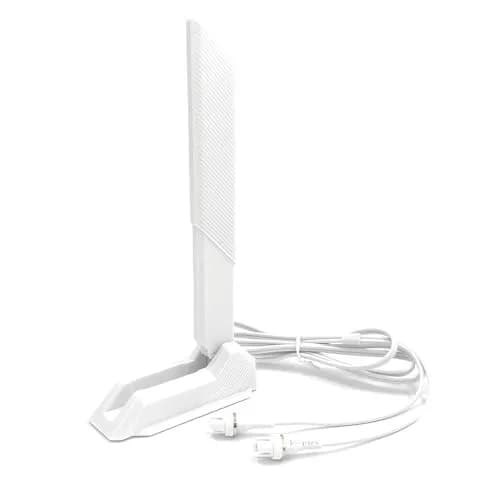 ZAHARA Tri-Band WiFi 7 Antenna with Magnetic Base for ASUS & Gigabyte Motherboards | 9dBi Gain, 32.2" Cables, 40Gbps Data Rate thumbnail 7