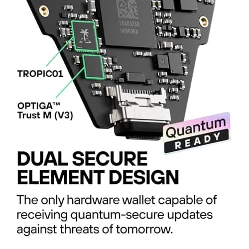 Trezor Safe 7 Crypto Hardware Wallet with Bluetooth | Quantum-Ready Security & Wireless Control thumbnail 4