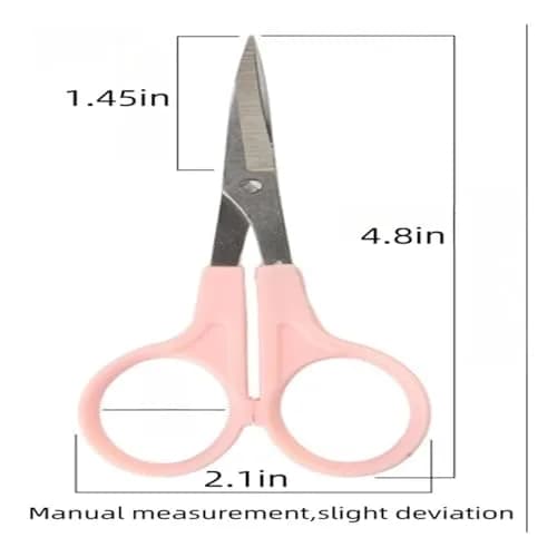 DleDan Small Embroidery Curved Scissors 12CM | Sharp Tip for Needlework & Crafts thumbnail 2