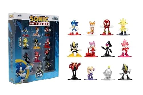 Jada Sonic The Hedgehog Nano Metalfigs Series 3 12-Pack 4.4cm (1.75in) | Official Sonic Partner thumbnail 1