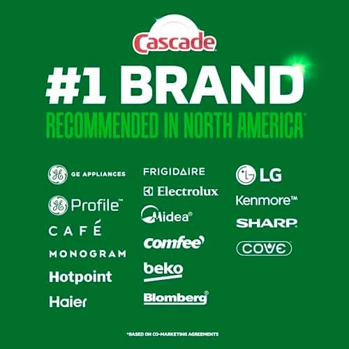Cascade Complete Dishwasher Detergent Pods Fresh Scent Value Pack, 100 Count (2.27 kg) | Powerful Cleaning for Sparkling Dishes thumbnail 6