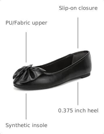 Sam & Libby Carlin Ballet Flat Black 9.5 | Modern, Comfortable Women's Shoe thumbnail 2