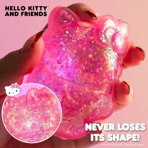 Hello Kitty® and Friends SLIMYGLOOP Gelli Gels Sensory Squeeze Toy | Glitter Filled Fidget Toy for Kids & Adults thumbnail 3