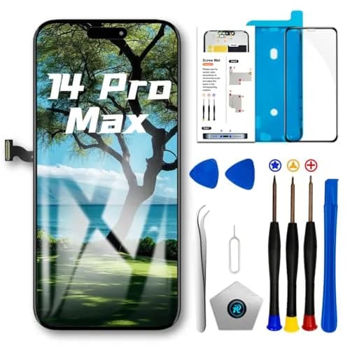 SIMDOG iPhone 14 Pro Max Screen Replacement Kit 6.7" Full HD | Compatible with A2651, A2893, A2896, A2895, A2894 thumbnail 1