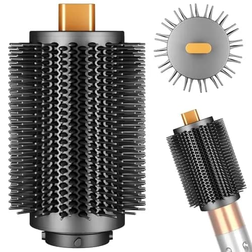 ZEPHBLOW 3-Inch Large Round Brush for Dyson Airwrap Attachments | Flexible Bristles for Volume & Smooth Curling thumbnail 1
