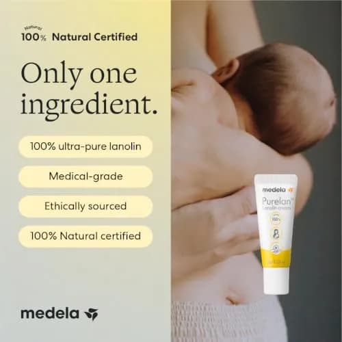 Medela Nipple Rescue Kit with Purelan Lanolin Cream 7g & 2 Hydrogel Pads | Soothes Sore Nipples thumbnail 5