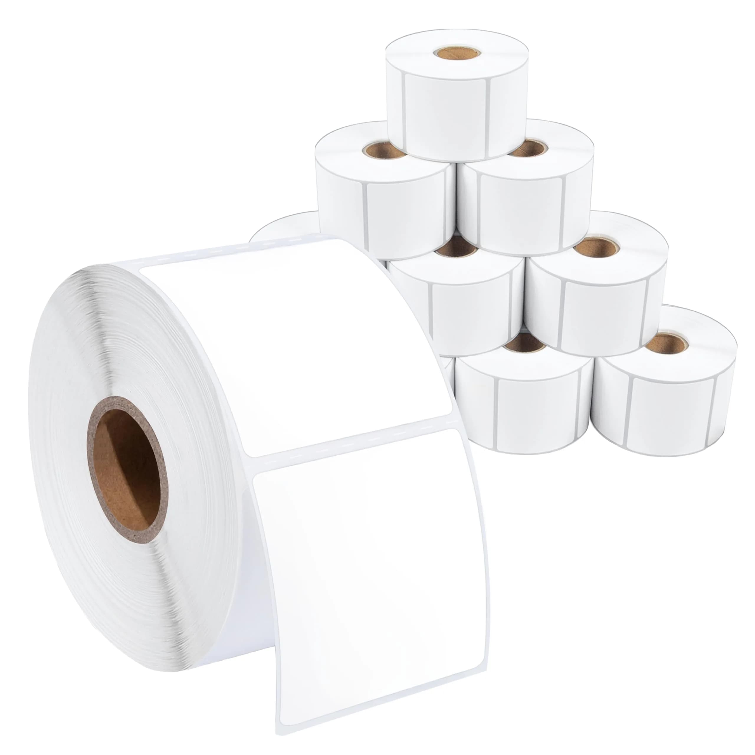 Spartan Industrial 3" X 2" Direct Thermal Labels (7000 Count, 10 Rolls) | Perforated, Fade & Scratch Resistant — 3" X 3"