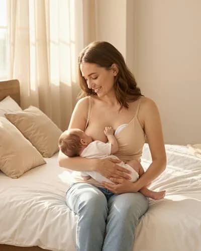 Lictin Breast Milk Collector Set with Storage Bags & Box - 60ml Cups | Protects Nipples & Collects Leaks thumbnail 9