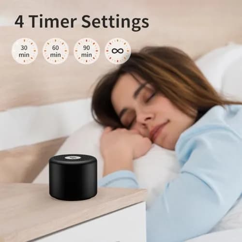 BodyHush Mini Portable White Noise Machine | 30 Sounds, 32 Volume Levels, 22-Hour Battery thumbnail 3