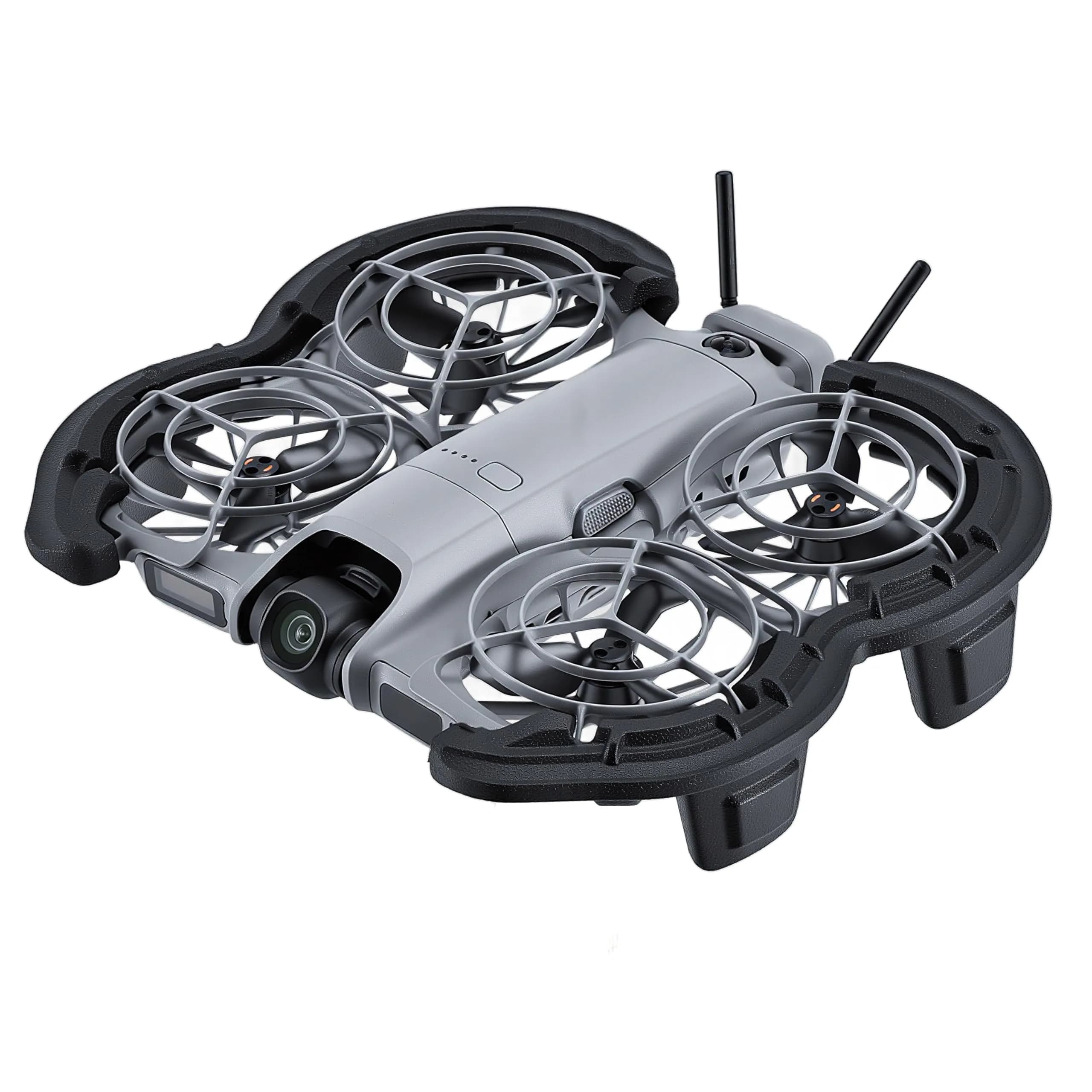 STARTRC Propeller Guard for DJI Neo 2, Orange, 36g (1.27 oz) | Shock-Absorbing EVA Foam — Black