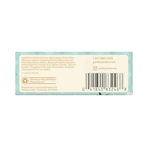 Yardley London Moisturizing Bath Bar Soap for Sensitive Skin, Chamomile Flower 113g (4 Oz) | Gentle Plant-Based Ingredients thumbnail 9